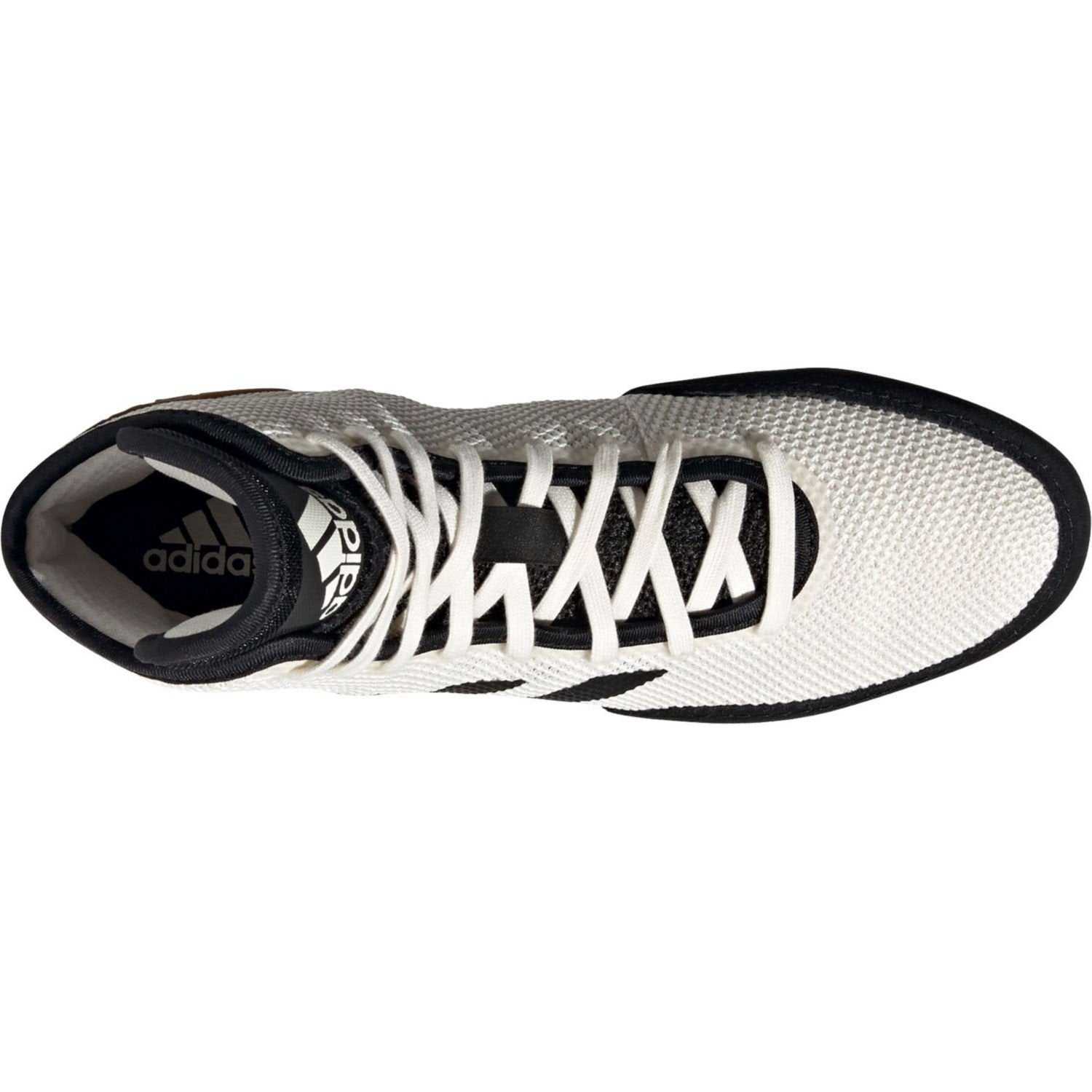 Adidas 230 Tech Fall 2.0 Wrestling Shoes - White Black