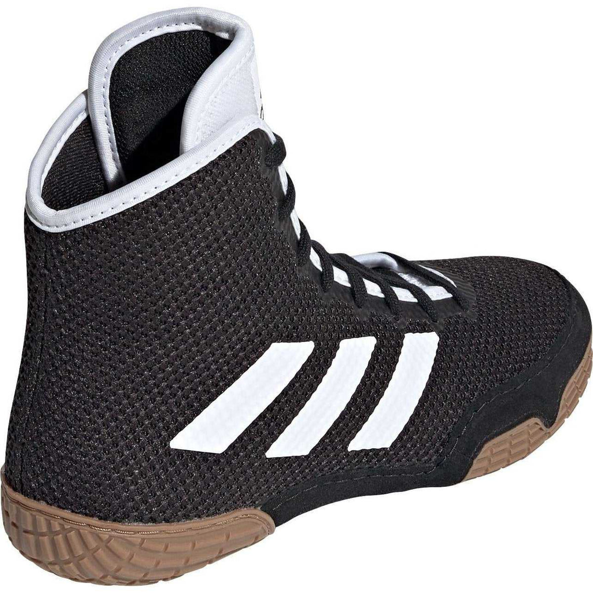 Adidas 231 Tech Fall 2.0 Youth Wrestling Shoes - White Black - HIT a Double
