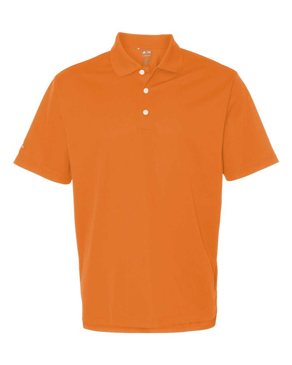 Adidas A130 Basic Sport Shirt - Bright Orange White - HIT a Double