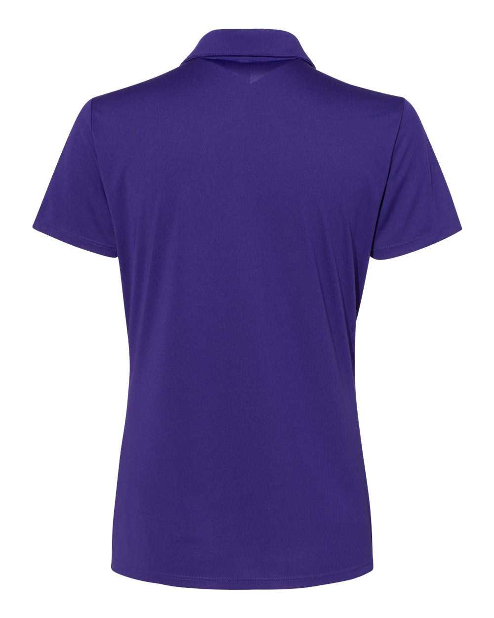 Adidas A231 Women&#39;s Performance Sport Shirt - Collegiate Purple - HIT a Double