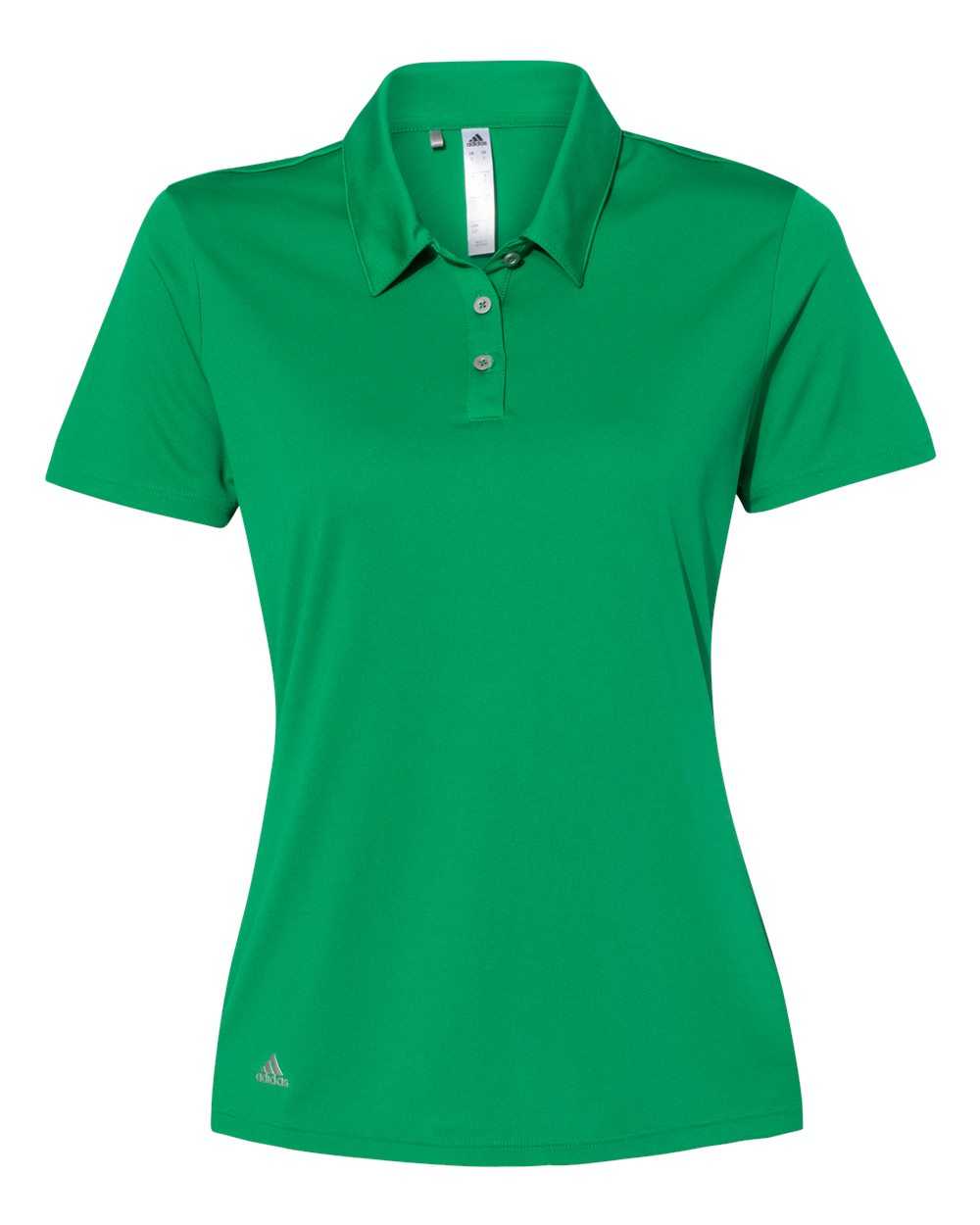 Adidas A231 Women&#39;s Performance Sport Shirt - Green - HIT a Double