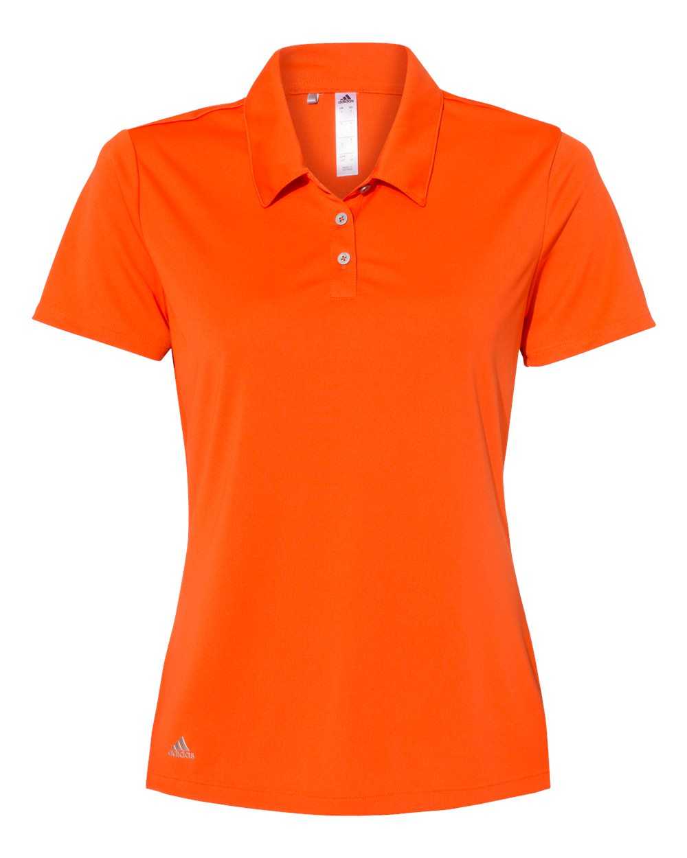 Adidas A231 Women&#39;s Performance Sport Shirt - Orange - HIT a Double