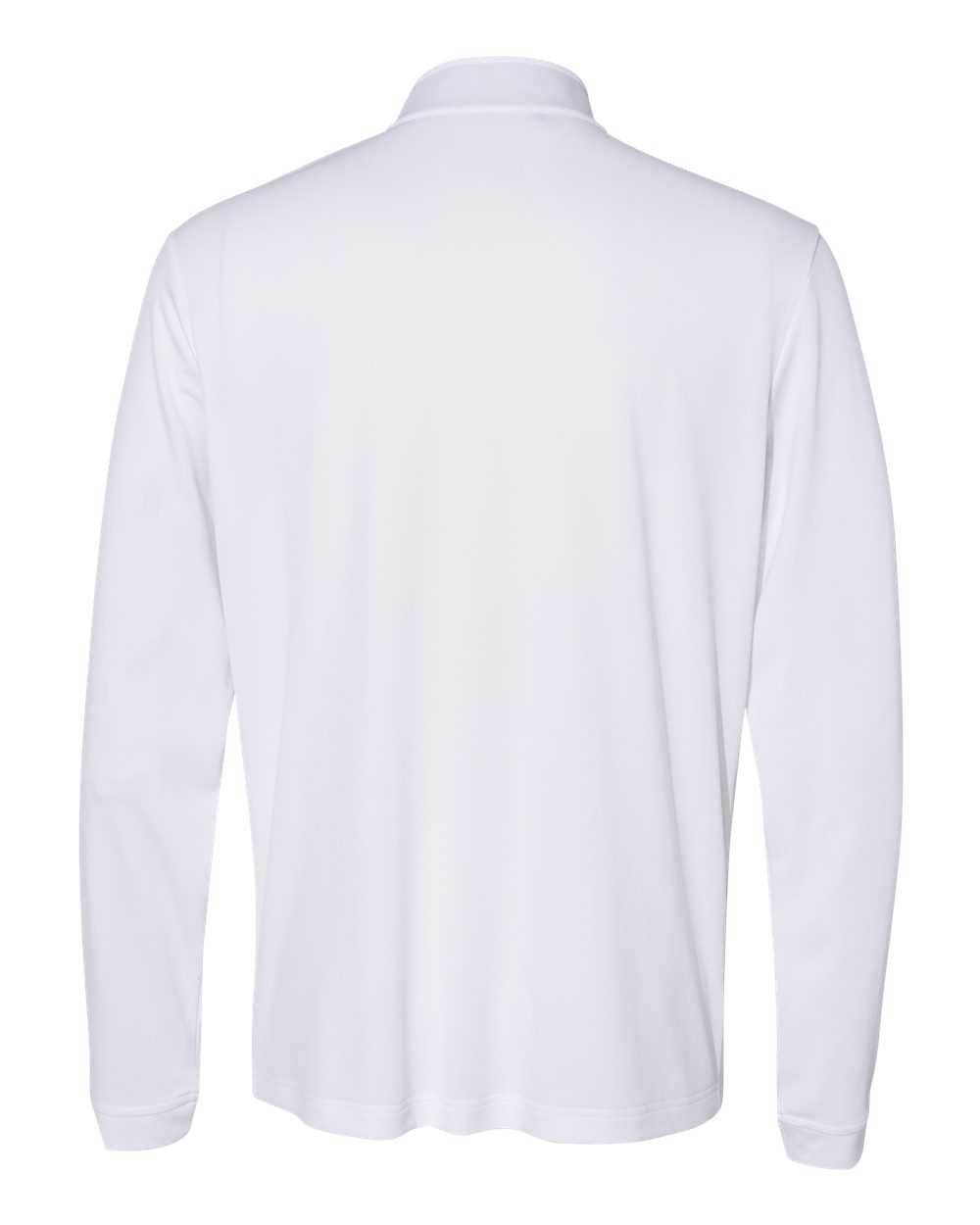 Adidas A280 Lightweight Quarter-Zip Pullover - White Carbon - HIT a Double