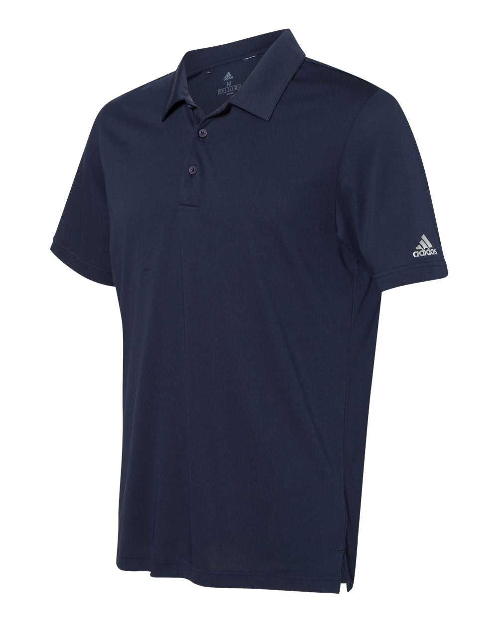 Adidas A322 Cotton Blend Sport Shirt - Navy - HIT a Double