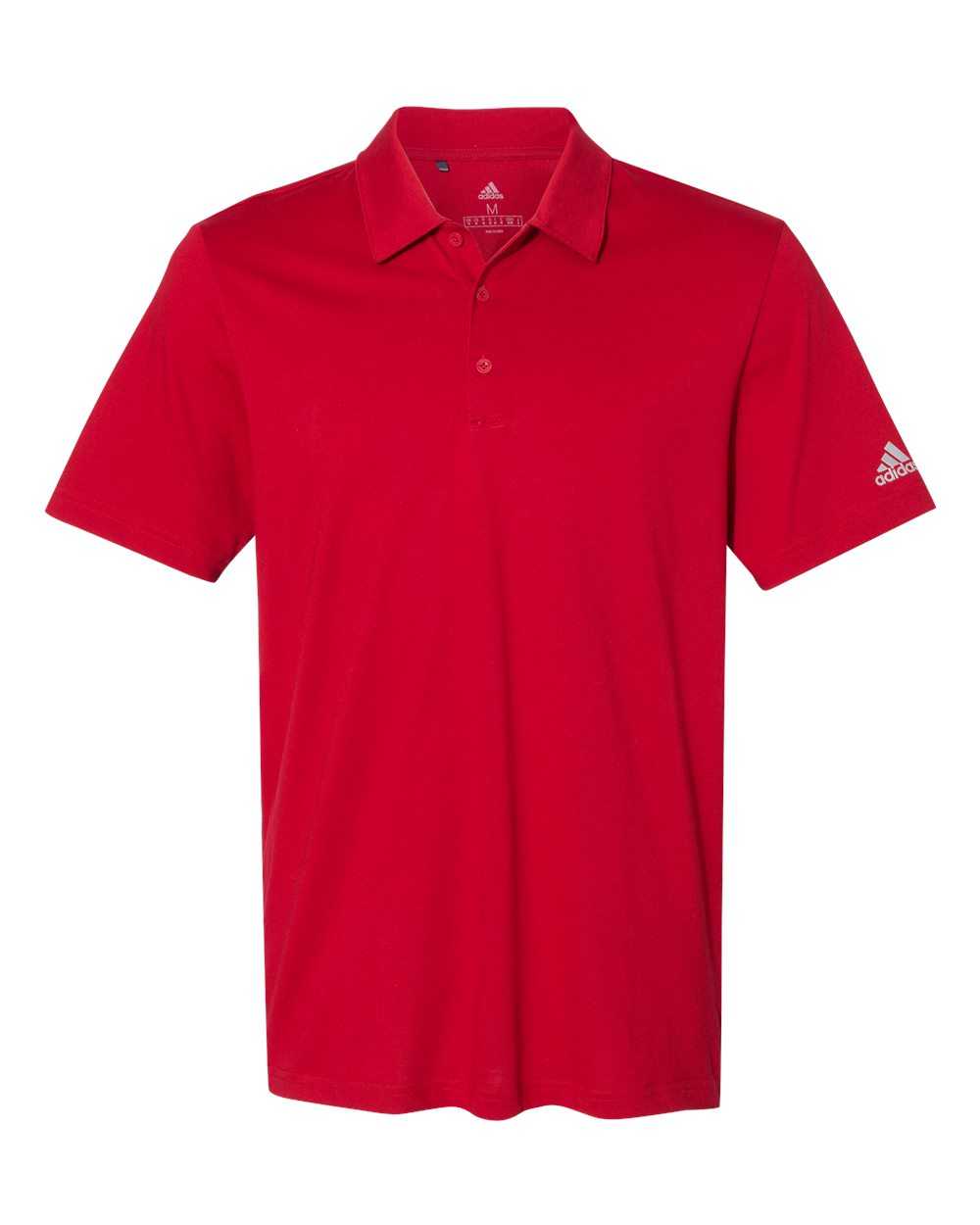 Adidas A322 Cotton Blend Sport Shirt - Power Red - HIT a Double