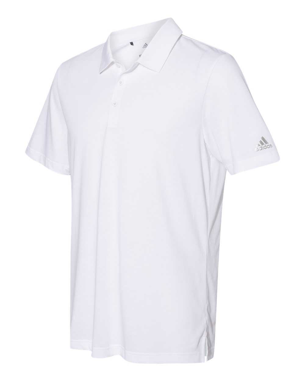 Adidas A322 Cotton Blend Sport Shirt - White - HIT a Double
