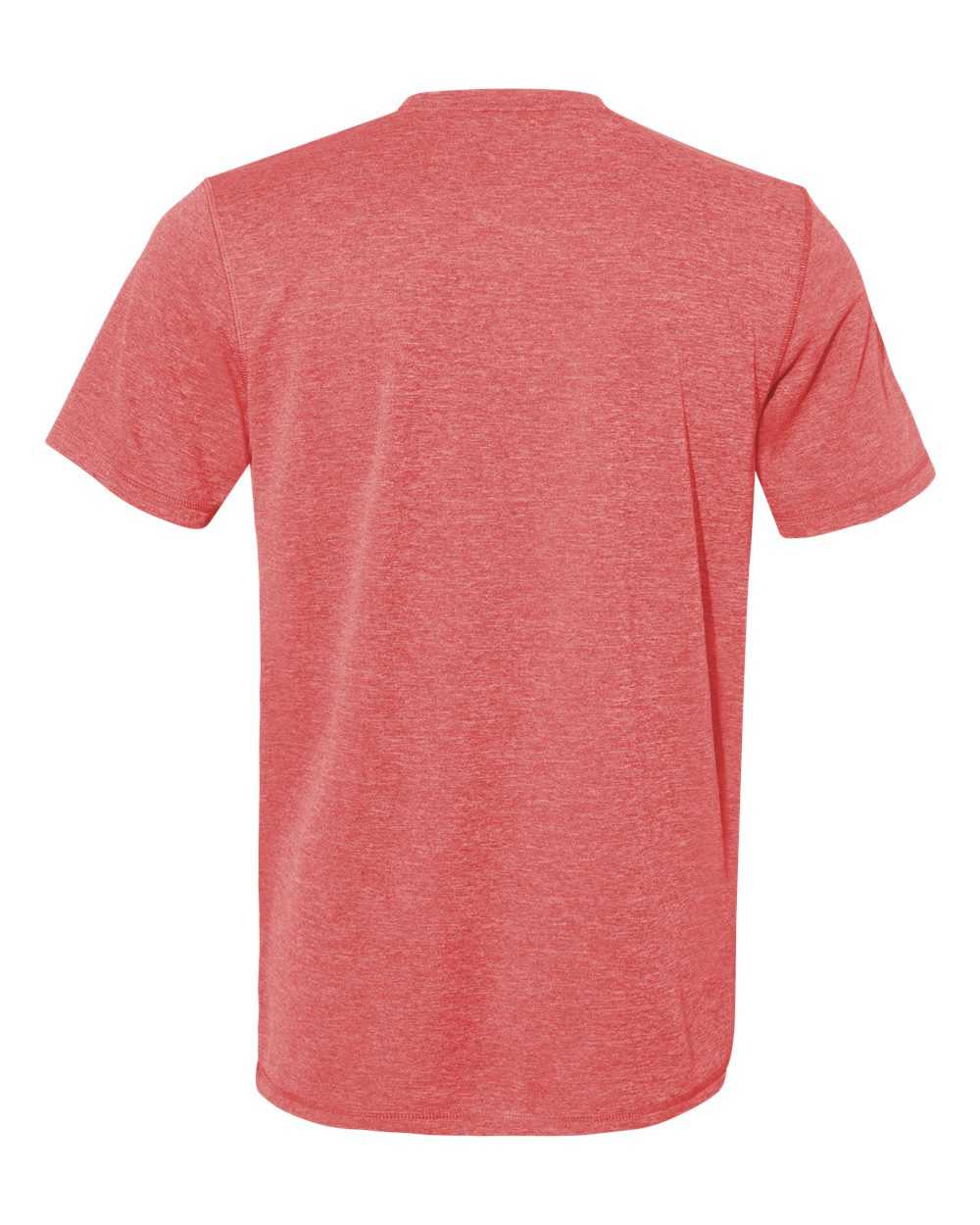 Adidas A376 Sport T-Shirt - Power Red Heather - HIT a Double