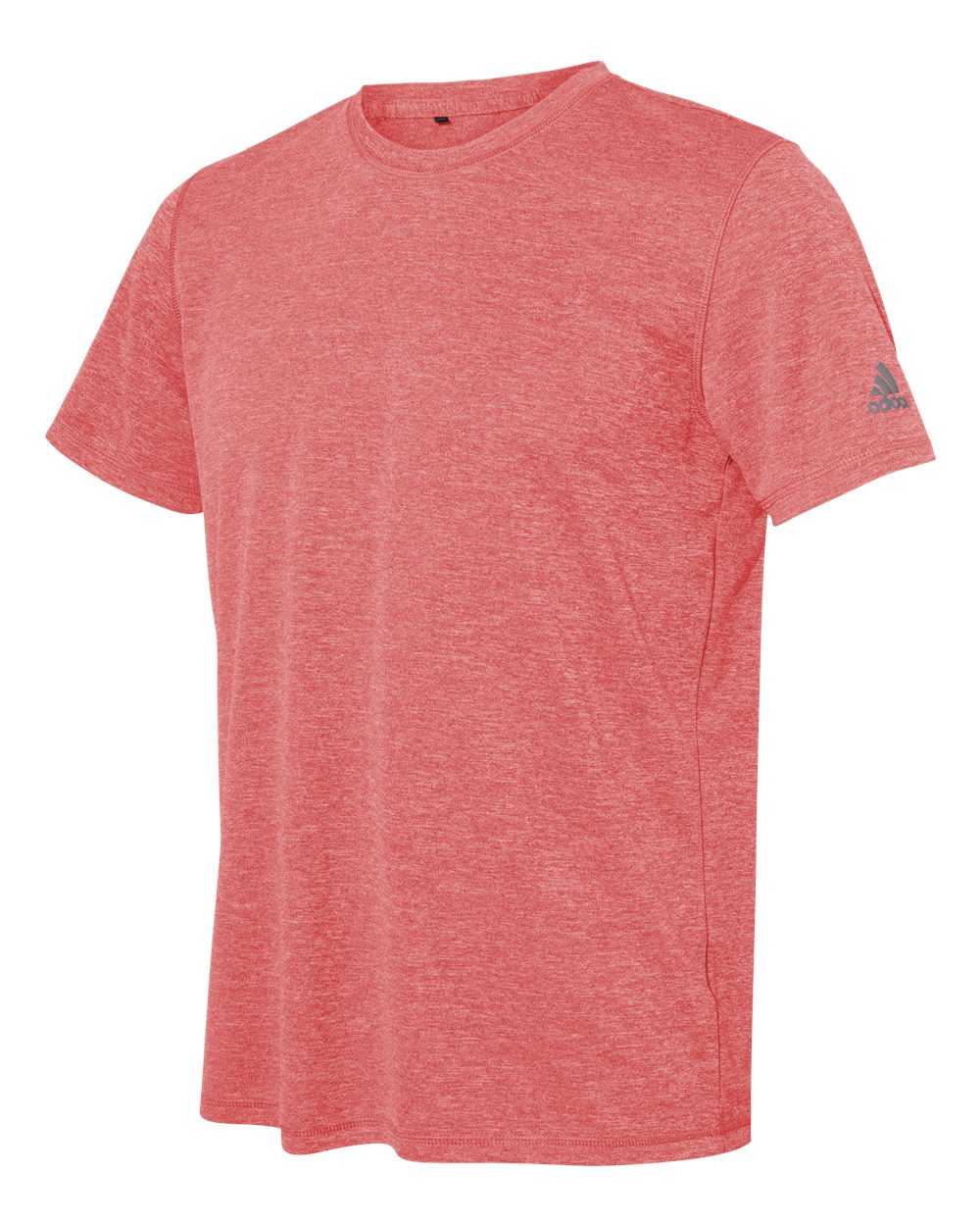 Adidas A376 Sport T-Shirt - Power Red Heather - HIT a Double