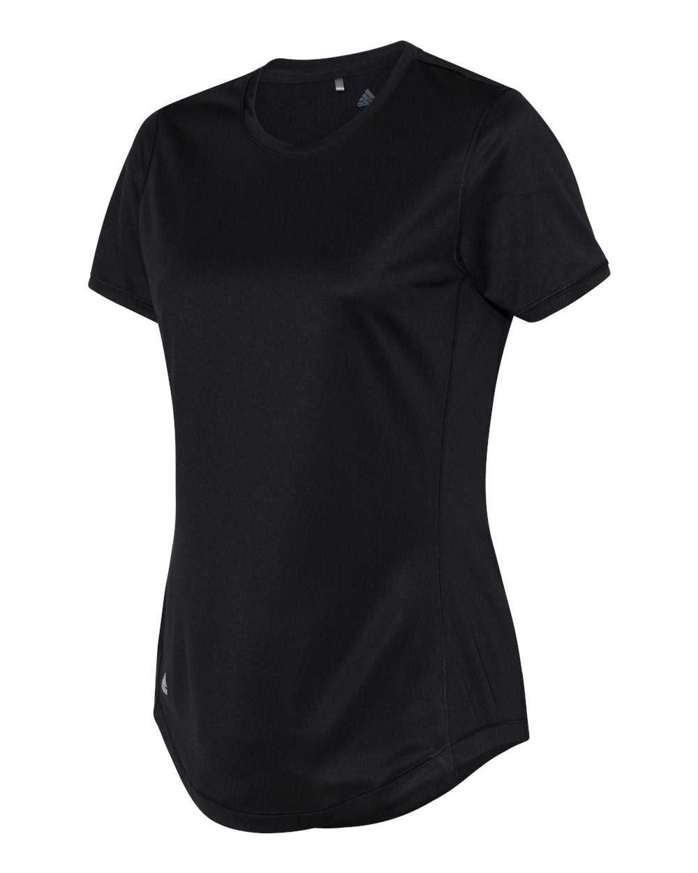 Adidas A377 Women&#39;s Sport T-Shirt - Black - HIT a Double