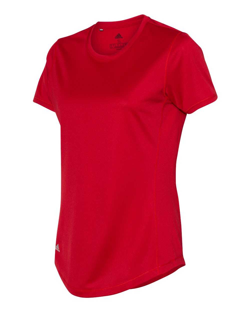 Adidas A377 Women&#39;s Sport T-Shirt - Power Red - HIT a Double