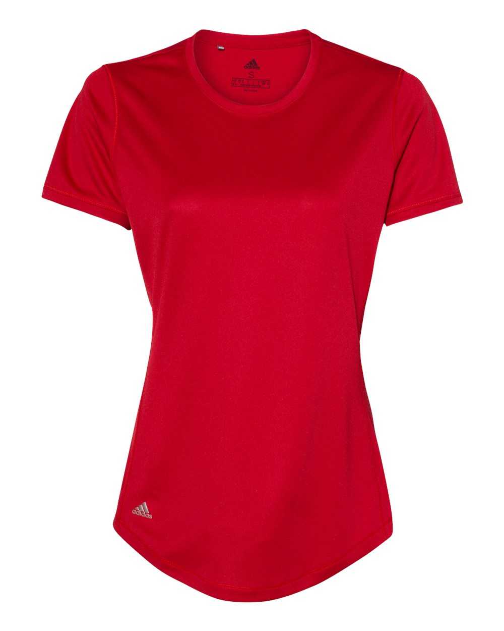 Adidas A377 Women's Sport T-Shirt - Power Red - HIT a Double