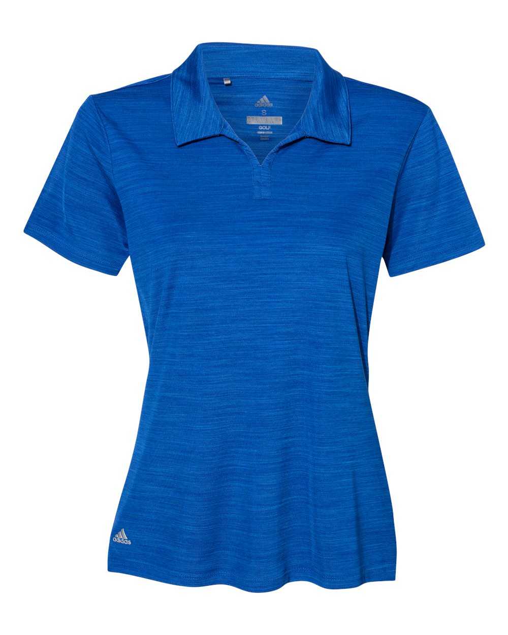 Adidas A403 Women's M??lange Sport Shirt - Collegiate Royal Melange - HIT a Double