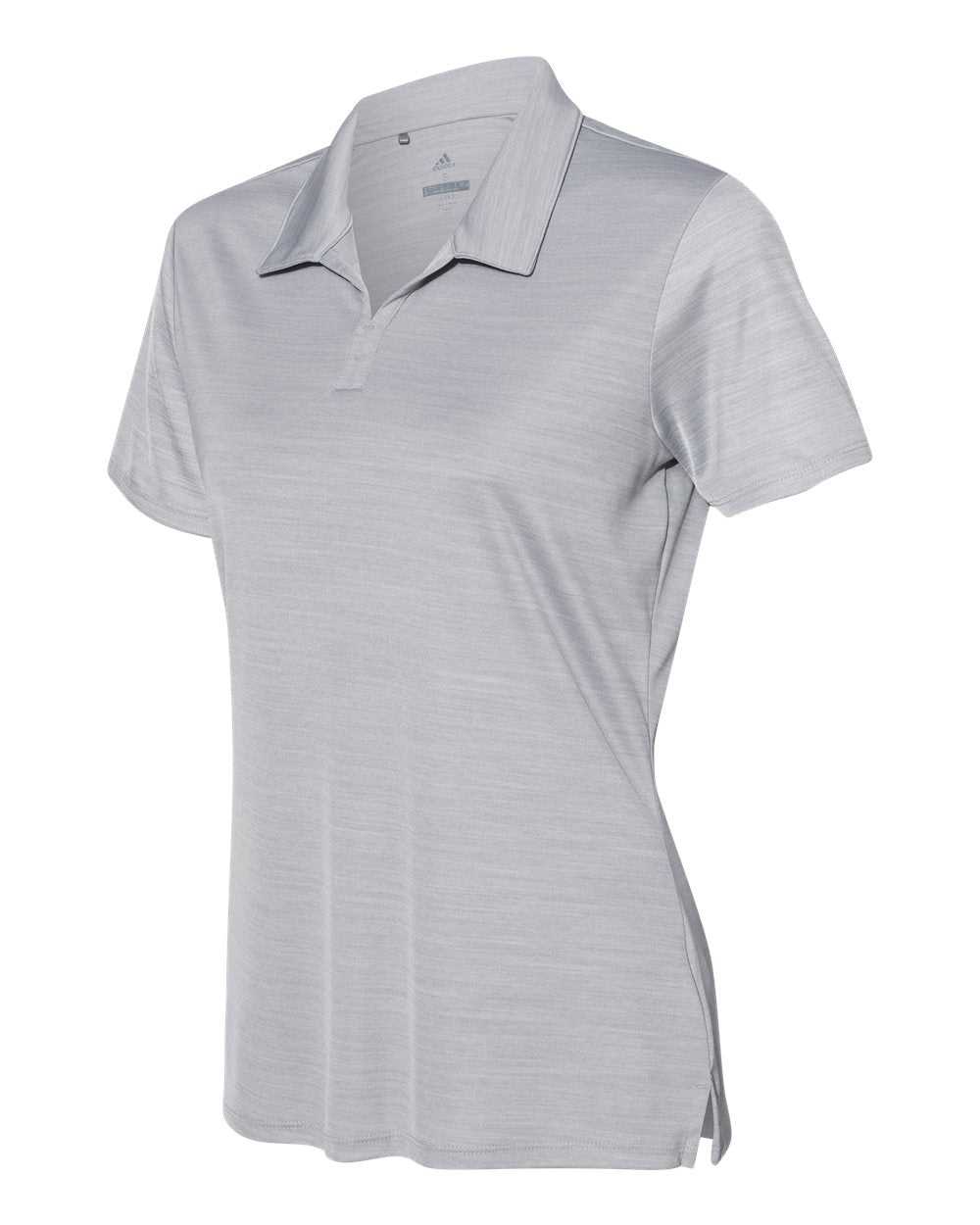 Adidas A403 Women&#39;s M??lange Sport Shirt - Mid Grey Melange - HIT a Double