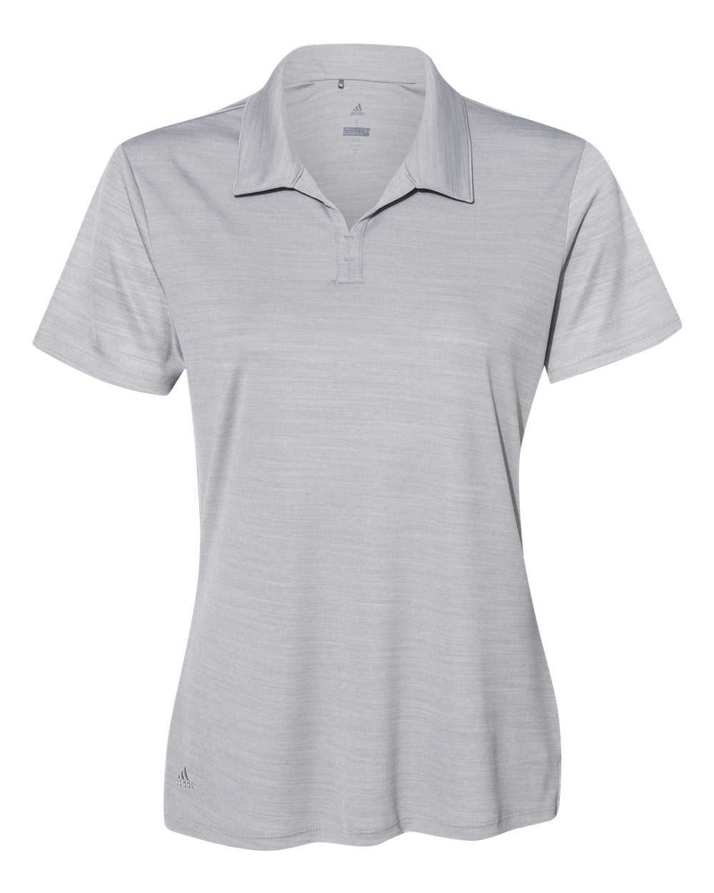 Adidas A403 Women&#39;s M??lange Sport Shirt - Mid Grey Melange - HIT a Double