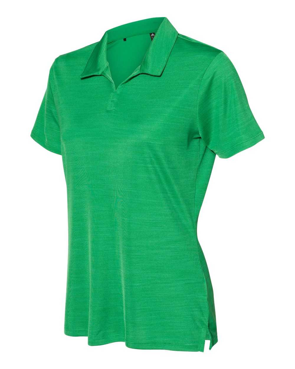 Adidas A403 Women&#39;s M??lange Sport Shirt - Team Green Melange - HIT a Double
