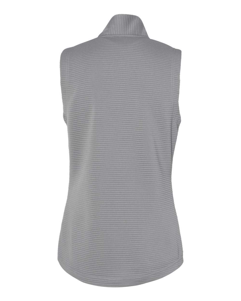 Adidas A417 Women&#39;s Textured Full-Zip Vest - Grey Three - HIT a Double