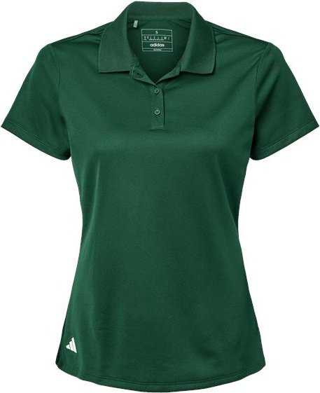 Adidas A431 Women's Basic Sport Polo - Collegiate Green - HIT a Double - 1