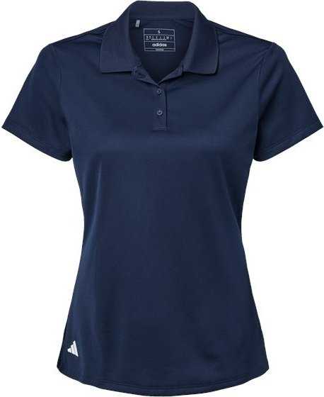 Adidas A431 Women's Basic Sport Polo - Collegiate Navy - HIT a Double - 1