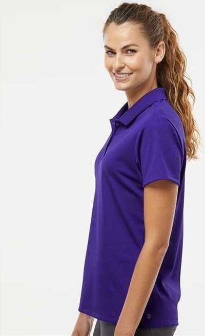 Adidas A431 Women&#39;s Basic Sport Polo - Collegiate Purple - HIT a Double - 3