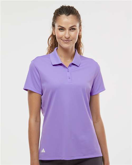 Adidas A431 Women&#39;s Basic Sport Polo - Light Flash Purple - HIT a Double - 2