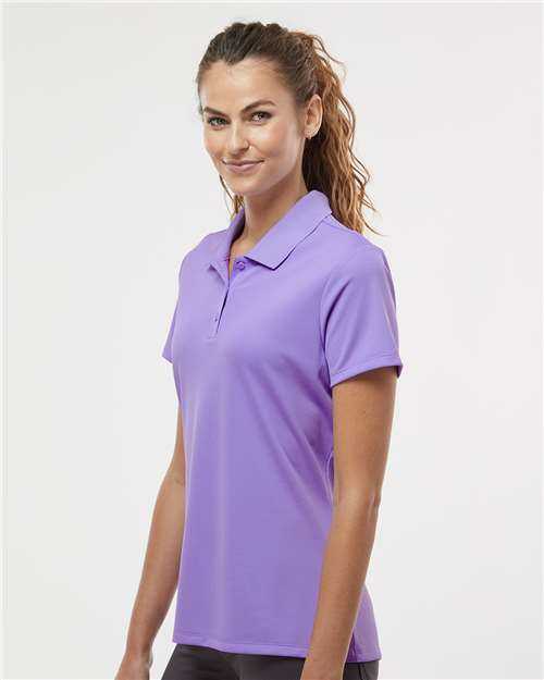 Adidas A431 Women&#39;s Basic Sport Polo - Light Flash Purple - HIT a Double - 3