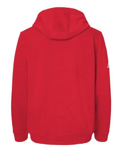 Adidas A432 Fleece Hooded Sweatshirt - Red - HIT a Double