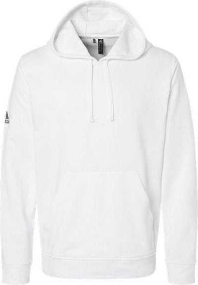Adidas A432 Fleece Hooded Sweatshirt - White - HIT a Double - 1
