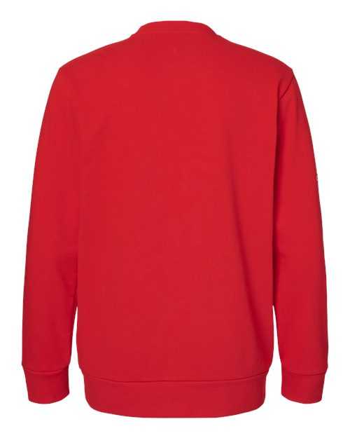 Adidas A434 Fleece Crewneck Sweatshirt - Red - HIT a Double