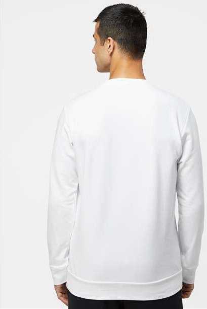 Adidas A434 Fleece Crewneck Sweatshirt - White - HIT a Double - 4