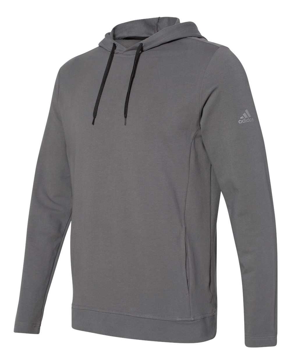 Adidas A450 Lightweight Hooded Sweatshirt - Grey Five - HIT a Double