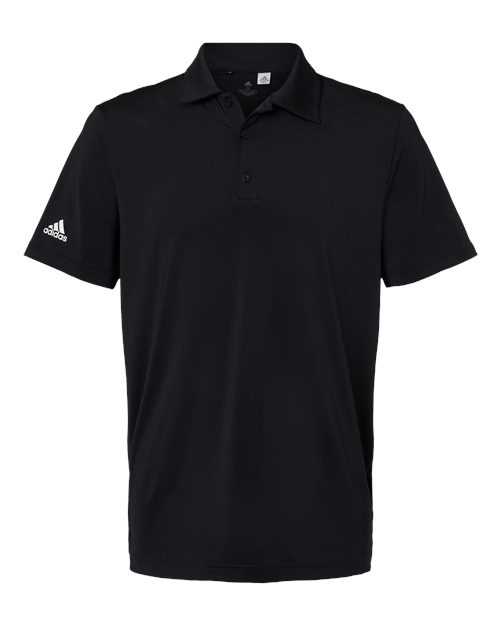 Adidas A514 Ultimate Solid Polo - Black - HIT a Double