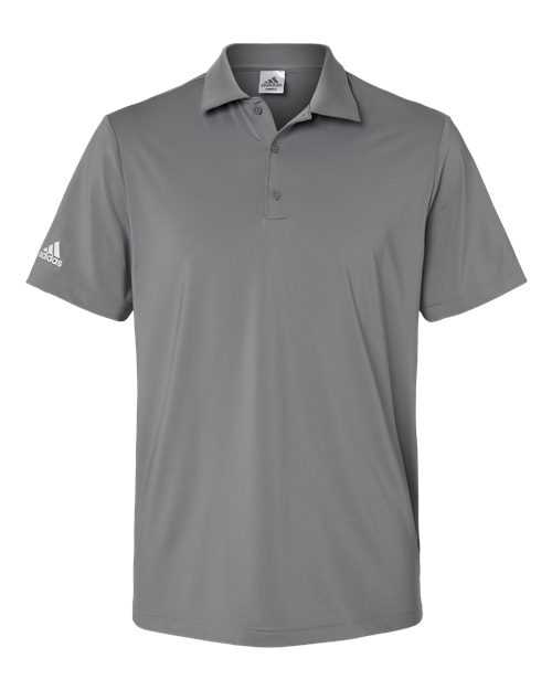 Adidas A514 Ultimate Solid Polo - Grey Three - HIT a Double