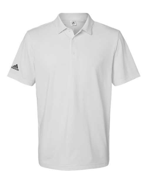 Adidas A514 Ultimate Solid Polo - White - HIT a Double