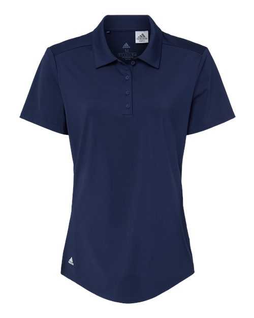 Adidas A515 Women&#39;s Ultimate Solid Polo - Team Navy Blue - HIT a Double