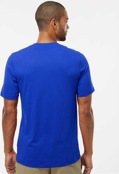 Adidas A556 Blended T-Shirt - Collegiate Royal&quot; - &quot;HIT a Double