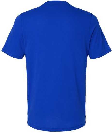 Adidas A556 Blended T-Shirt - Collegiate Royal&quot; - &quot;HIT a Double