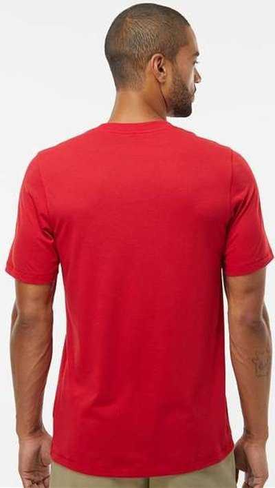Adidas A556 Blended T-Shirt - Power Red&quot; - &quot;HIT a Double