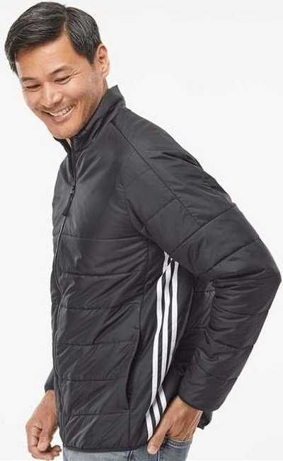 Adidas A570 Puffer Jacket - Black&quot; - &quot;HIT a Double