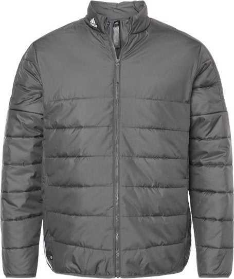 Adidas A570 Puffer Jacket - Gray Five" - "HIT a Double