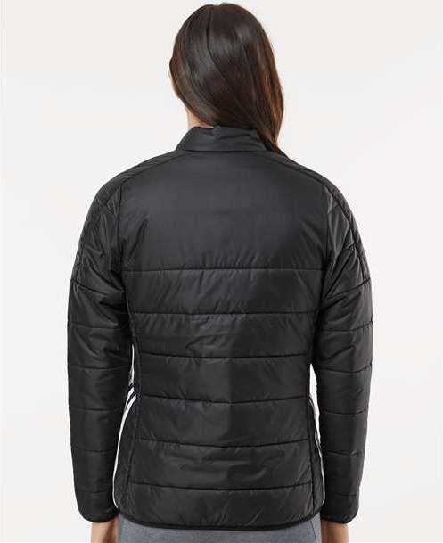 Adidas A571 Women&#39;s Puffer Jacket - Black&quot; - &quot;HIT a Double