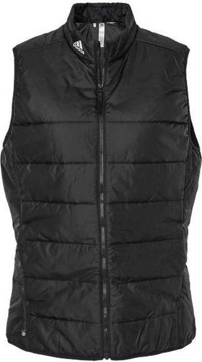 Adidas A573 Women&#39;s Puffer Vest - Black&quot; - &quot;HIT a Double