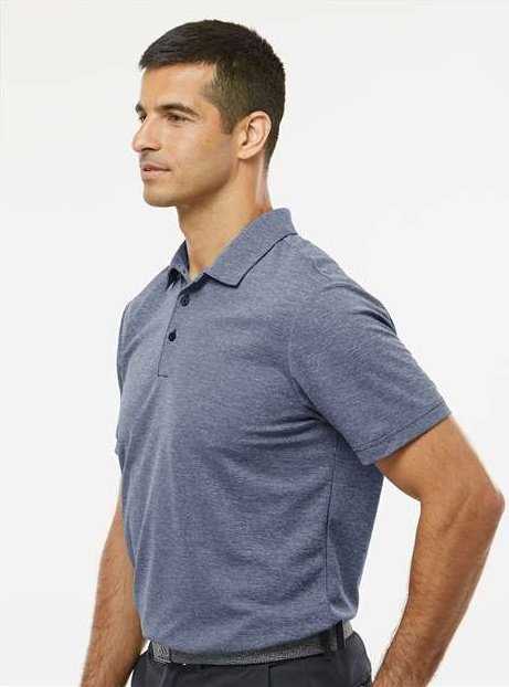 Adidas A582 Heathered Polo - Collegiate Navy Melange - HIT a Double - 3