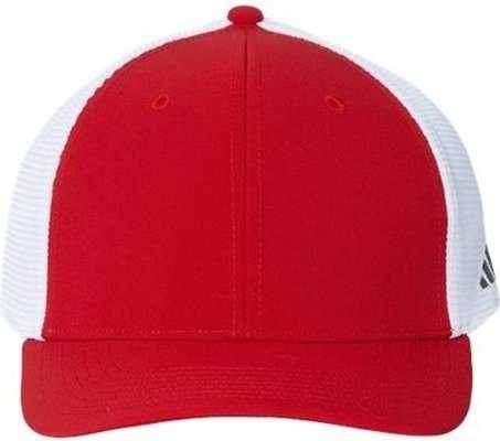 Adidas A627S Sustainable Trucker Cap - Power Red - HIT a Double - 1