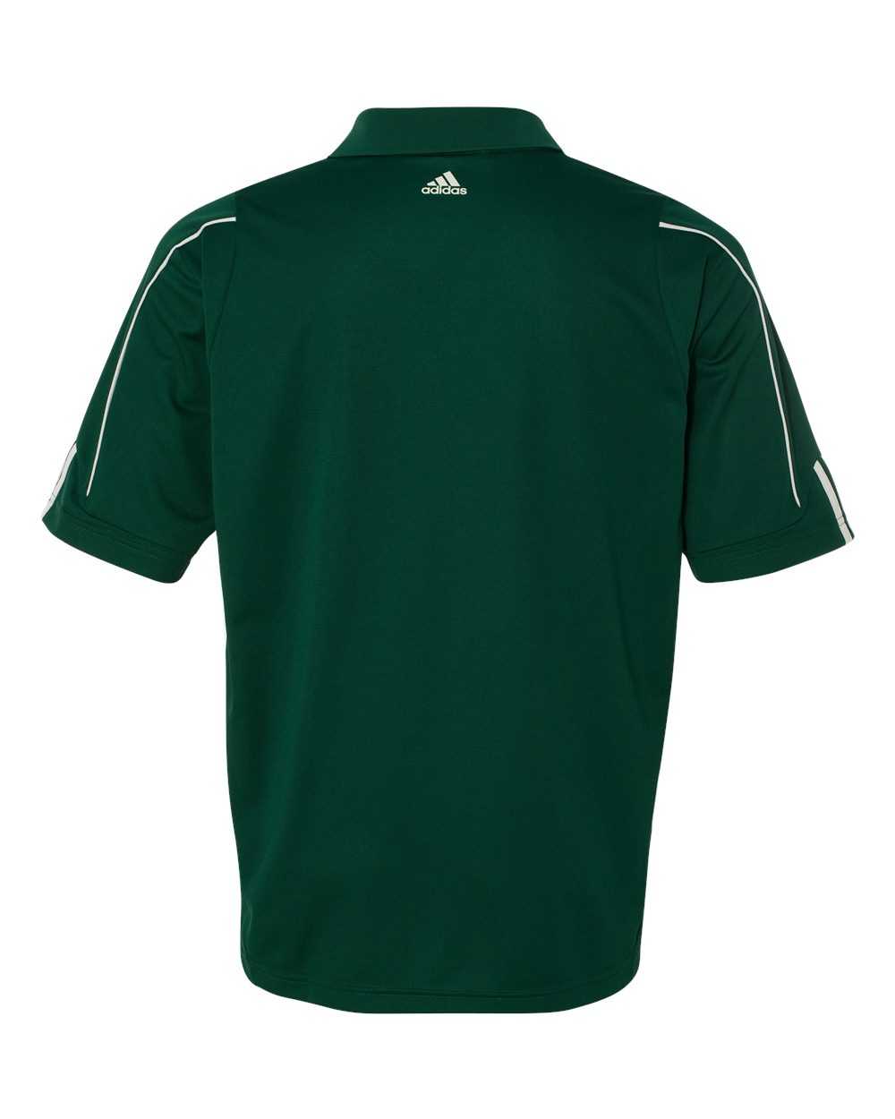 Adidas A76 3-Stripes Cuff Sport Shirt - Collegiate Green White - HIT a Double