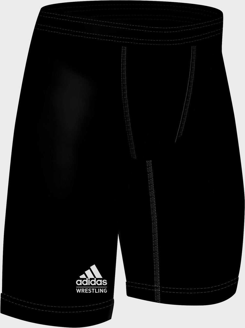 Adidas aA301s Compression Wrestling Shorts - Black - HIT a Double