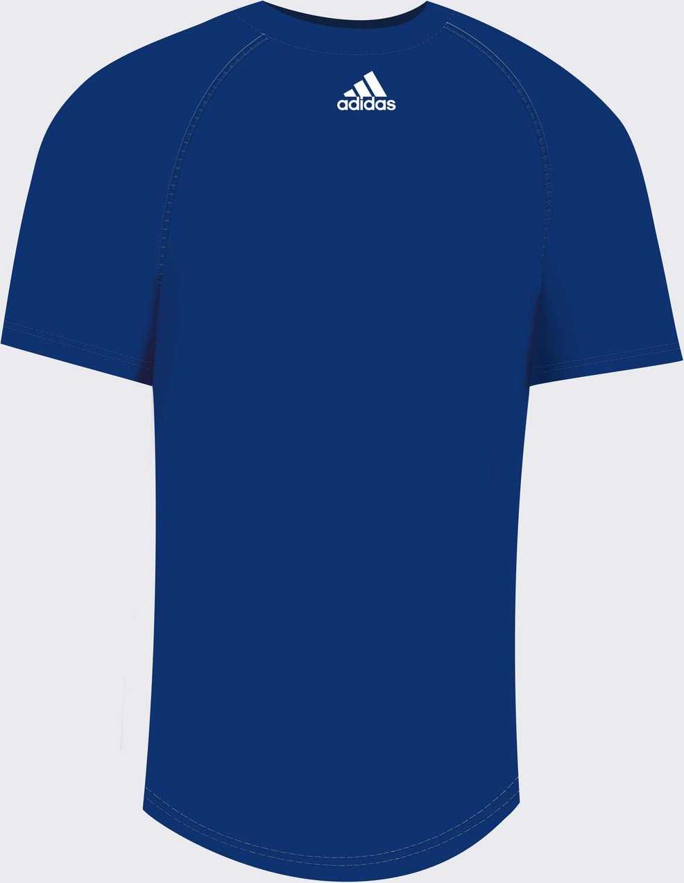 Adidas aA502s Compression Wrestling Shirt - Royal - HIT a Double