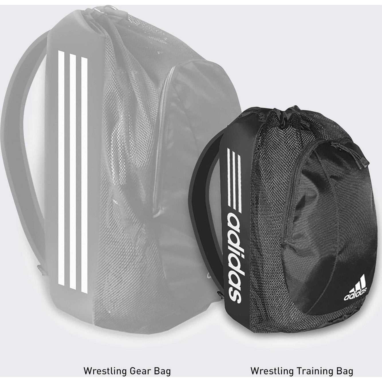 Adidas aA5146613 Wrestling Training Bag - Black White - HIT a Double