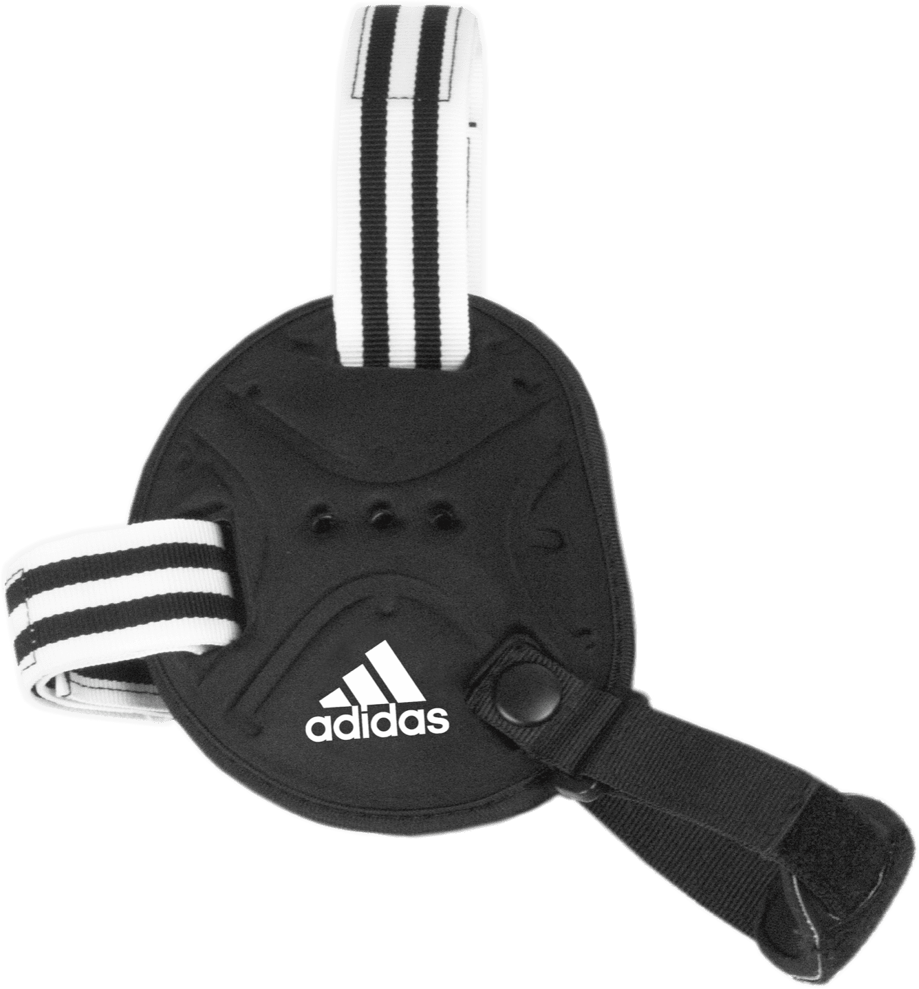 Adidas aE202 Youth Ear Guard - Black White - HIT a Double