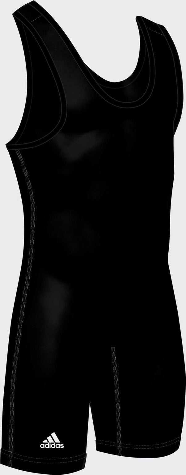 Adidas aS101s Wrestling Singlet - Black - HIT a Double