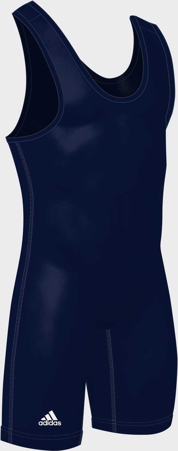 Adidas aS101s Wrestling Singlet - Navy - HIT a Double